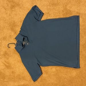 L.L. Bean Men's Slightly Fitted Blue Polo